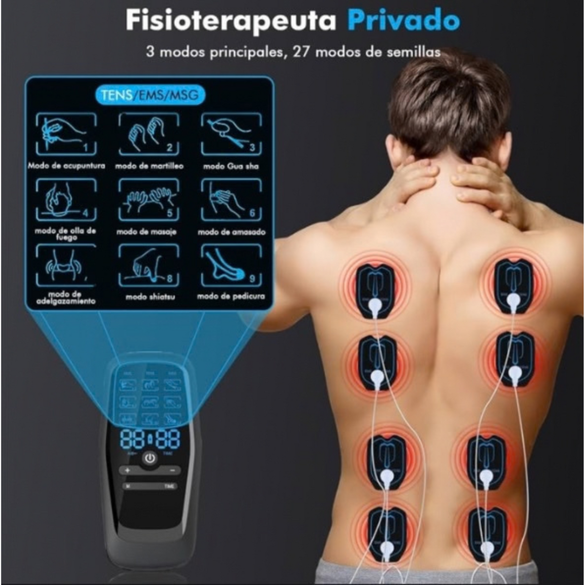 VitalPulse™ — Estimulador Muscular EMS/TENS